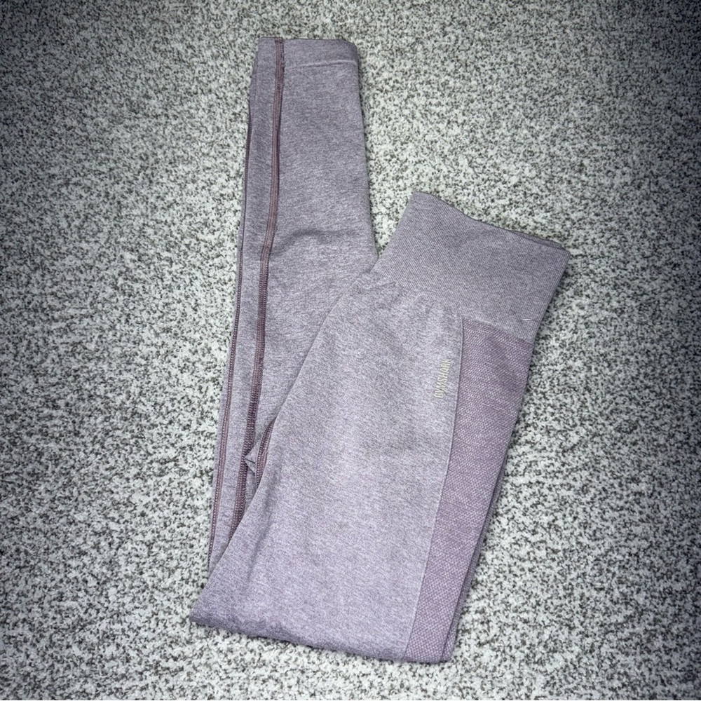 Women’s Gymshark Flex High Waisted Lavender‎ Leggings Size XS